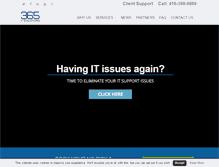 Tablet Screenshot of 365itsolutions.com